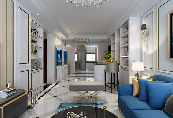 青特赫府|簡(jiǎn)歐風(fēng)格