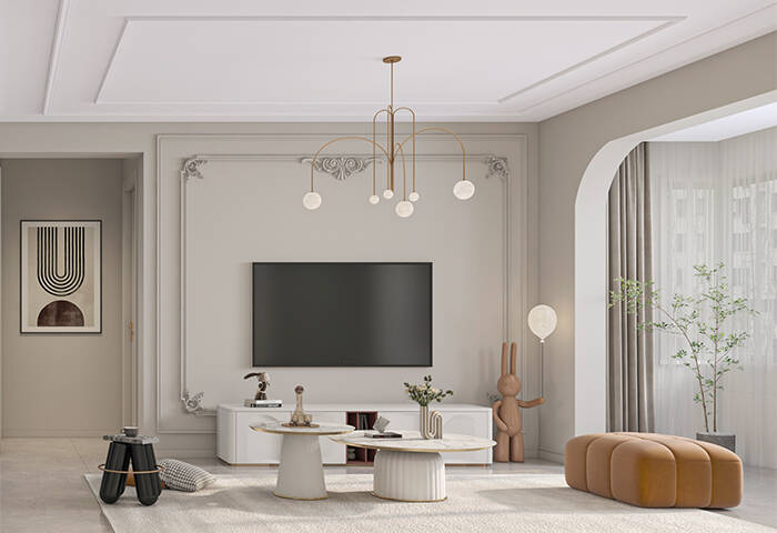 厲家莊子小區(qū)|簡(jiǎn)歐風(fēng)格