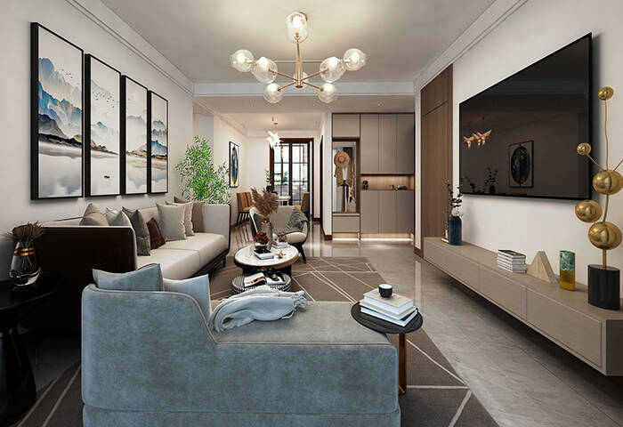 青鋼小鎮(zhèn)|新中式風(fēng)格