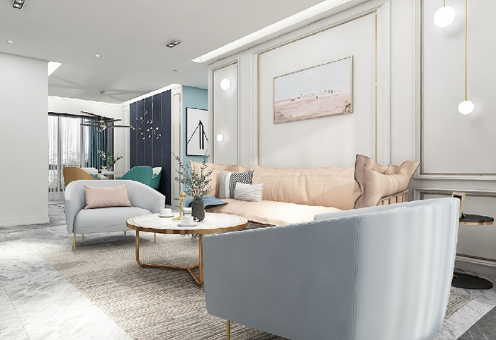 濱江花園|輕奢風(fēng)格