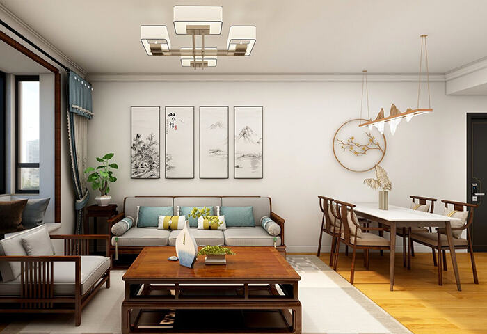 美寓天城|新中式風格